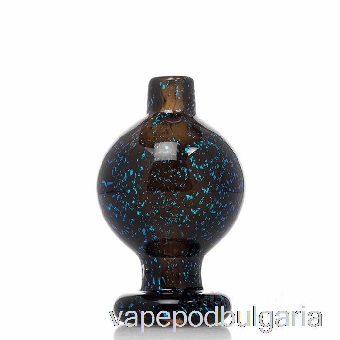 Vape Течности Cheech Glass Full Dichro Bubble Carb Cap Blue Dichro